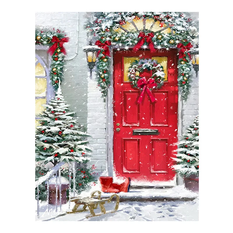 5D Diy Diamond Painting Christmas Doors Diamond Embroidery Cross Stitch Full square Rhinestone Mosaic paintings by numberZP-2644
5D Diy Diamond Painting Christmas Doors Diamond Embroidery Cross Stitch Full square Rhinestone Mosaic paintings by numberZP-2644