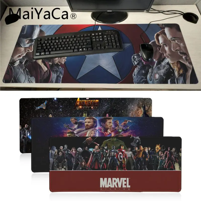 MaiYaCa boy gift marvelous movie gamer play mats gaming Mousepad Professional computer player Keyboard table Mat mouse pad gamer
MaiYaCa boy gift marvelous movie gamer play mats gaming Mousepad Professional computer player Keyboard table Mat mouse pad gamer