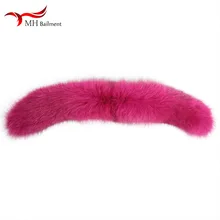 2019 nuevo invierno niños bufanda 100% real piel de zorro collar chaqueta niños y niñas gran bufanda chal(China)