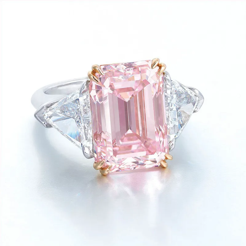 Rings for Women Pink Geometric Round Edge Square Ring Ladies Gift Anillos Mujer Elegant Rings Female Wedding Jewerly
Rings for Women Pink Geometric Round Edge Square Ring Ladies Gift Anillos Mujer Elegant Rings Female Wedding Jewerly