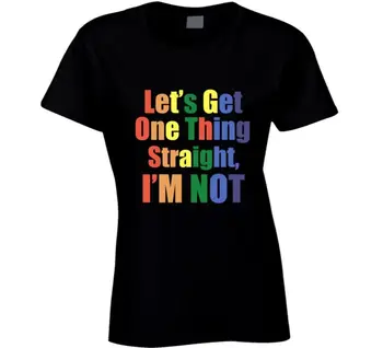 Let's Get One Thing Straight I'm Not Pride Women's T-Shirt Lady Casual Short Sleeve Tees Summer Rock Roll T Shirts Women
Let's Get One Thing Straight I'm Not Pride Women's T-Shirt Lady Casual Short Sleeve Tees Summer Rock Roll T Shirts Women