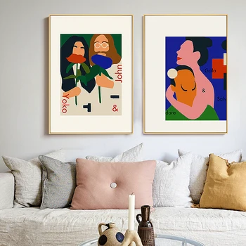 Nordic Contrast color art wall art Canvas Painting Prints Abstract Figure Posters for Living Room Morden contracted Home Decor
Nordic Contrast color art wall art Canvas Painting Prints Abstract Figure Posters for Living Room Morden contracted Home Decor