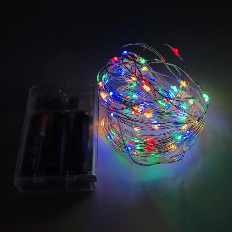 Battery Copper Wire Fairy Garland LED String lights 1-10M Holiday lighting For Christmas Tree Wedding Party Decoration
Battery Copper Wire Fairy Garland LED String lights 1-10M Holiday lighting For Christmas Tree Wedding Party Decoration