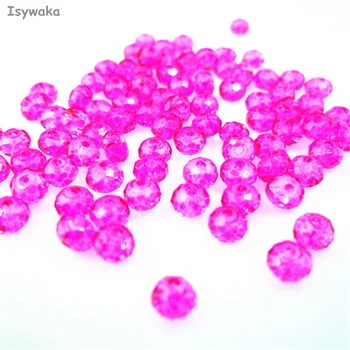 Isywaka Rose Color 3*4mm 145pcs Rondelle Austria faceted Crystal Glass Beads Loose Spacer Round Beads for Jewelry Making
Isywaka Rose Color 3*4mm 145pcs Rondelle Austria faceted Crystal Glass Beads Loose Spacer Round Beads for Jewelry Making