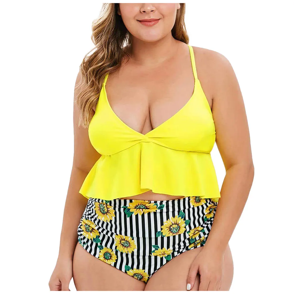 SAGACE Bikini Plus Size Swimsuit Women Two Pieces Women Bikini Set Bandage Swimsuit Push-up Padded Sexy Swimwear For Fat Women#4
SAGACE Bikini Plus Size Swimsuit Women Two Pieces Women Bikini Set Bandage Swimsuit Push-up Padded Sexy Swimwear For Fat Women#4