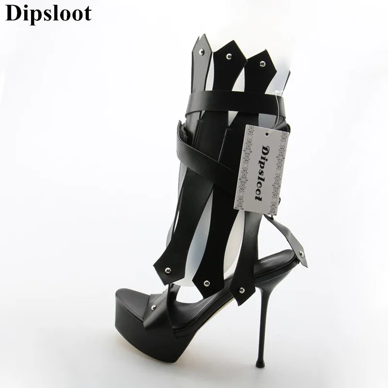 Dipsloot Woman Cut-outs Open Toe Summer Gladiator Sandals Boots Stiletto High Heels Dress Party Shoes For Ladies Platform Shoes
Dipsloot Woman Cut-outs Open Toe Summer Gladiator Sandals Boots Stiletto High Heels Dress Party Shoes For Ladies Platform Shoes