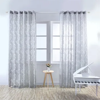 Curtains Leaves Gray Rural Curtains For Living Room Flower Curtain Printing Lady Gray Teenager Office Warm Semi-Shading Girls
Curtains Leaves Gray Rural Curtains For Living Room Flower Curtain Printing Lady Gray Teenager Office Warm Semi-Shading Girls
