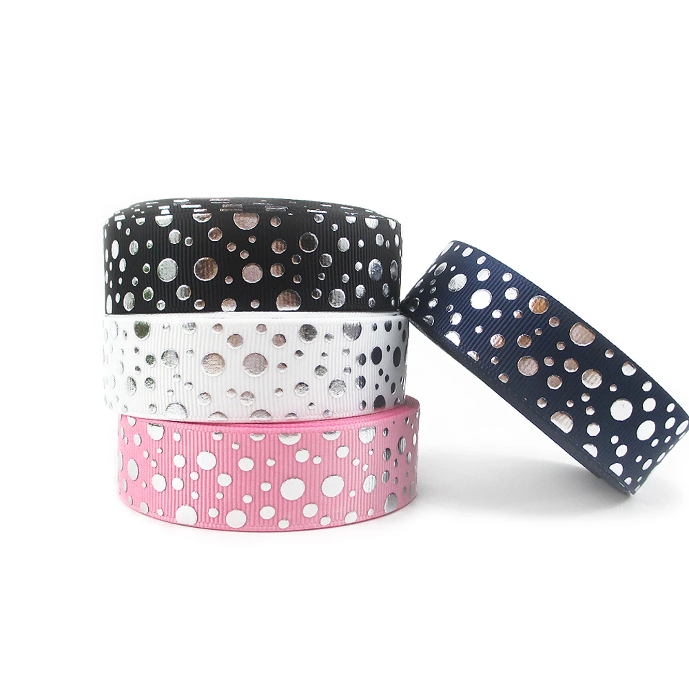 David accessories 7/8"22mm dot printed polyester silver gold grosgrain ribbon 10yards,DIY handmade materials,10Yc2412
David accessories 7/8"22mm dot printed polyester silver gold grosgrain ribbon 10yards,DIY handmade materials,10Yc2412