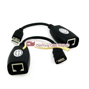 CY USB Keyboard Mouse Over RJ45 Cat 5e Cat6 Cable Extension Extender Cable Adapter
CY USB Keyboard Mouse Over RJ45 Cat 5e Cat6 Cable Extension Extender Cable Adapter