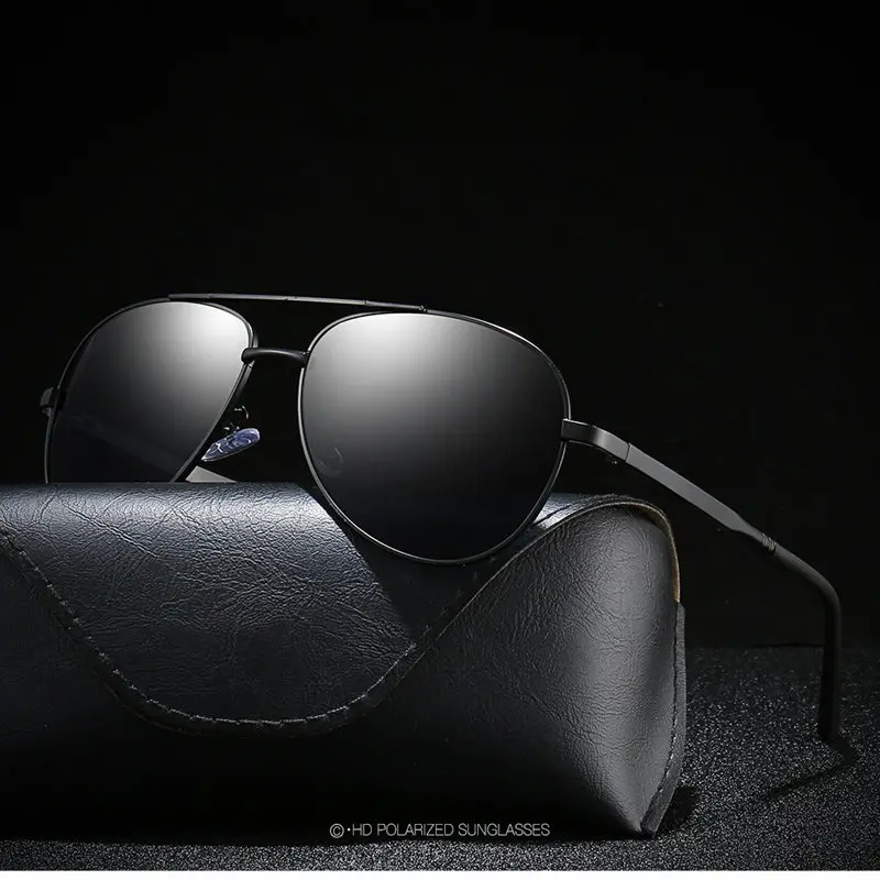 Xiasent aluminum magnesium men's polarized sunglasses large frame mirror driver mirror driving mirror frog mirror UV400 Gafas
Xiasent aluminum magnesium men's polarized sunglasses large frame mirror driver mirror driving mirror frog mirror UV400 Gafas