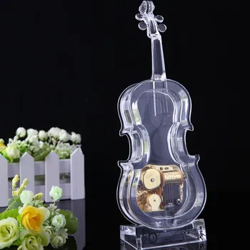Acrylic crystal texture of the cello; cello music box; birthday gift sent to friends and family;
Acrylic crystal texture of the cello; cello music box; birthday gift sent to friends and family;