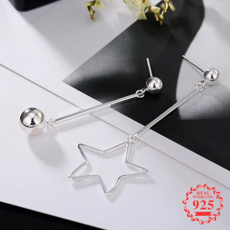 NOT FAKE S925 Fine Jewelry Earrings 925 Sterling Silver Women Antique store Vintage Natural Retro Exquisite beads star drop dangle
NOT FAKE S925 Fine Jewelry Earrings 925 Sterling Silver Women Antique store Vintage Natural Retro Exquisite beads star drop dangle