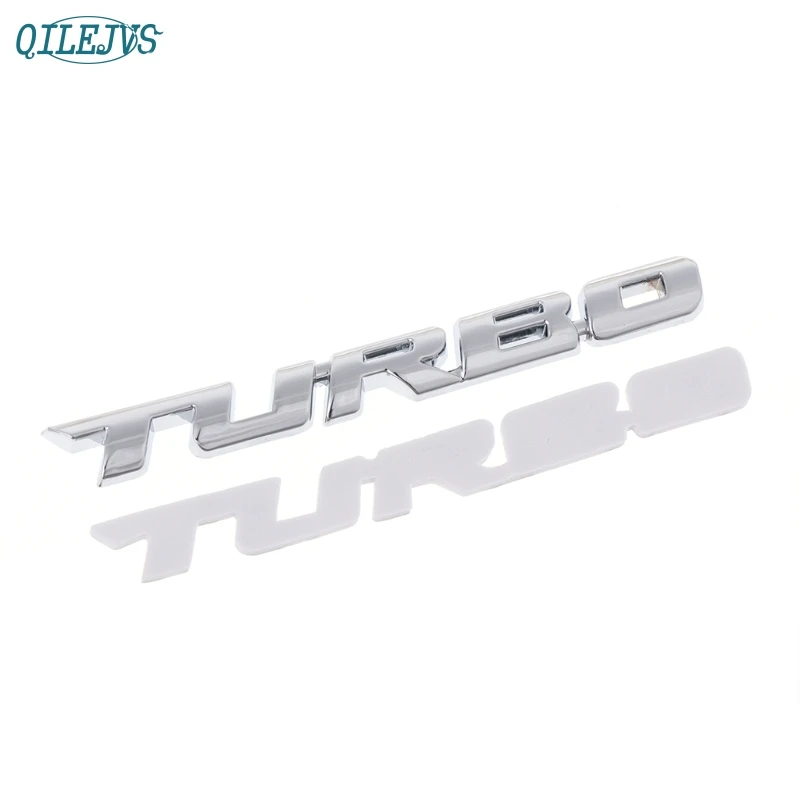3D Turbo Letter Emblem Badge Metal Chrome Sticker For Car Truck Motor Decal Apr-10
3D Turbo Letter Emblem Badge Metal Chrome Sticker For Car Truck Motor Decal Apr-10