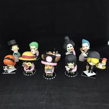 One Piece 9pcs/set Mini Action Figures 1/16 scale painted figure Chocolate Ver. The Straw Hat Pirates PVC figure Toys Brinquedos
One Piece 9pcs/set Mini Action Figures 1/16 scale painted figure Chocolate Ver. The Straw Hat Pirates PVC figure Toys Brinquedos