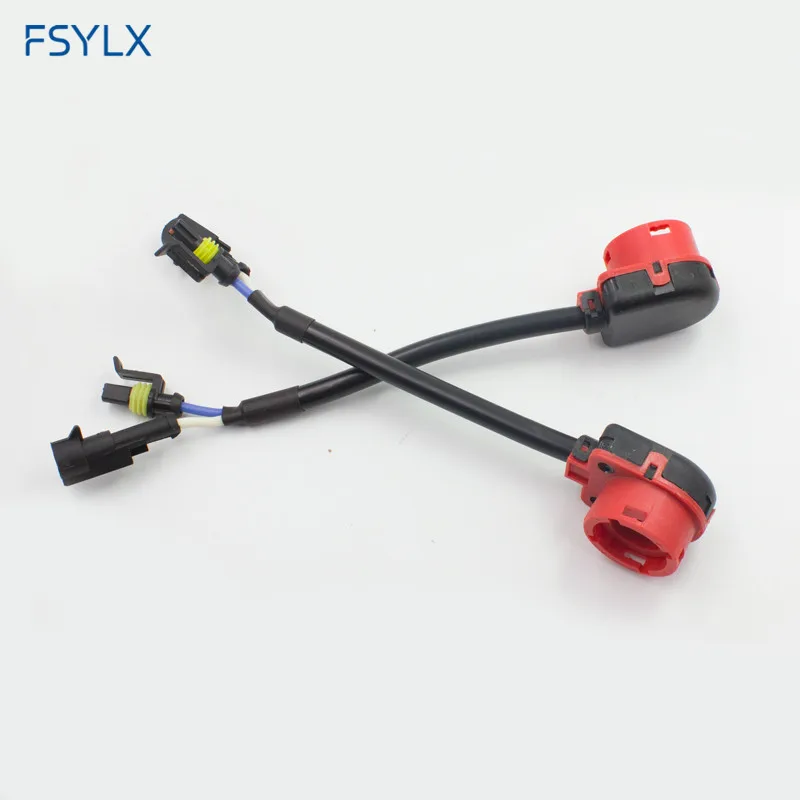 FSYLX AMP D2S D2C D2R D4 Car HID Xenon cable adaptor socket relay wiring harness for D2 D4 D4S D4R xenon HID headlight bulbs 
FSYLX AMP D2S D2C D2R D4 Car HID Xenon cable adaptor socket relay wiring harness for D2 D4 D4S D4R xenon HID headlight bulbs