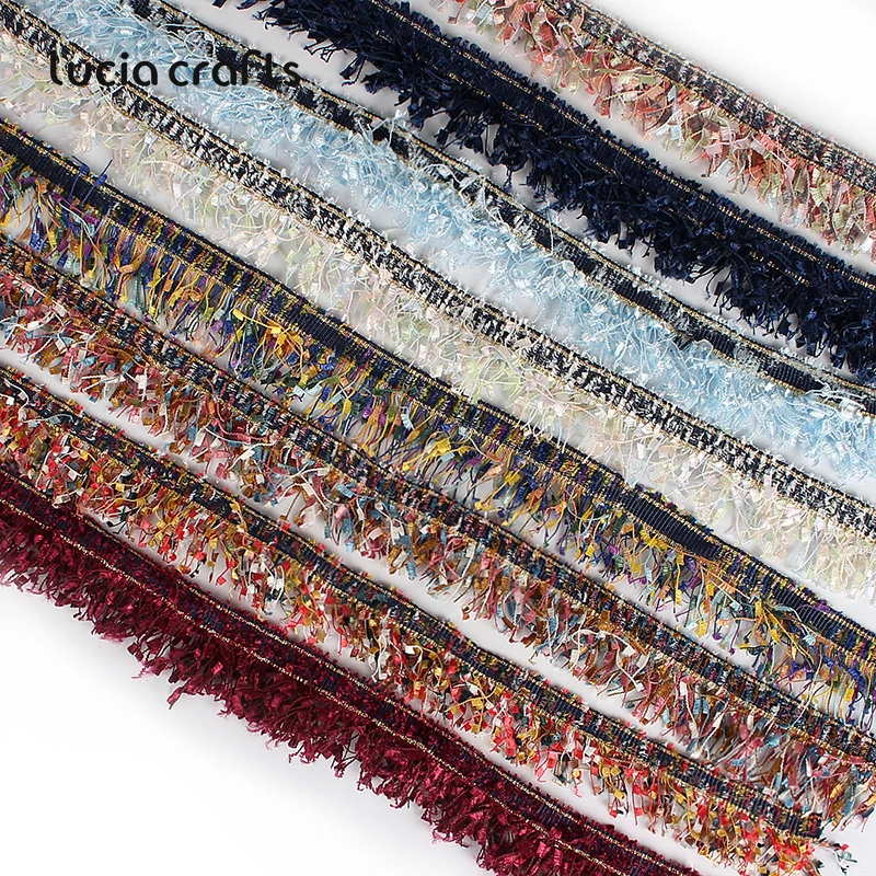 2 Yards/lot Multicolor Option Ribbon Fabric 30mm Eyelash Lace Trim Decoration Crafts Sewing For Kids Dress Making Material X0401
2 Yards/lot Multicolor Option Ribbon Fabric 30mm Eyelash Lace Trim Decoration Crafts Sewing For Kids Dress Making Material X0401