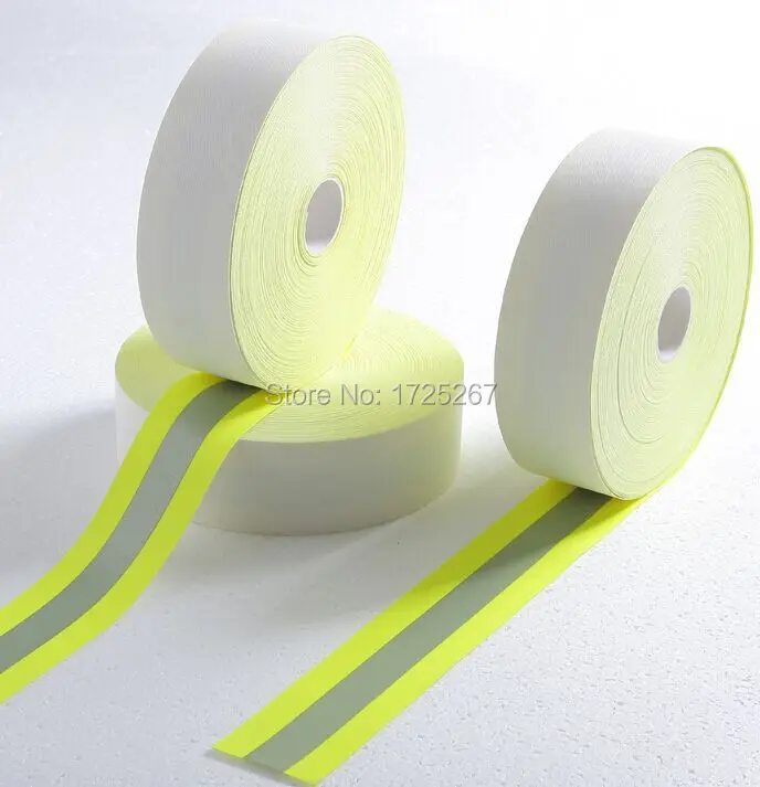 CSR yellow-gray-yellow 5cm width, 50yards length reflective Reflective Flame Retardant tape
CSR yellow-gray-yellow 5cm width, 50yards length reflective Reflective Flame Retardant tape