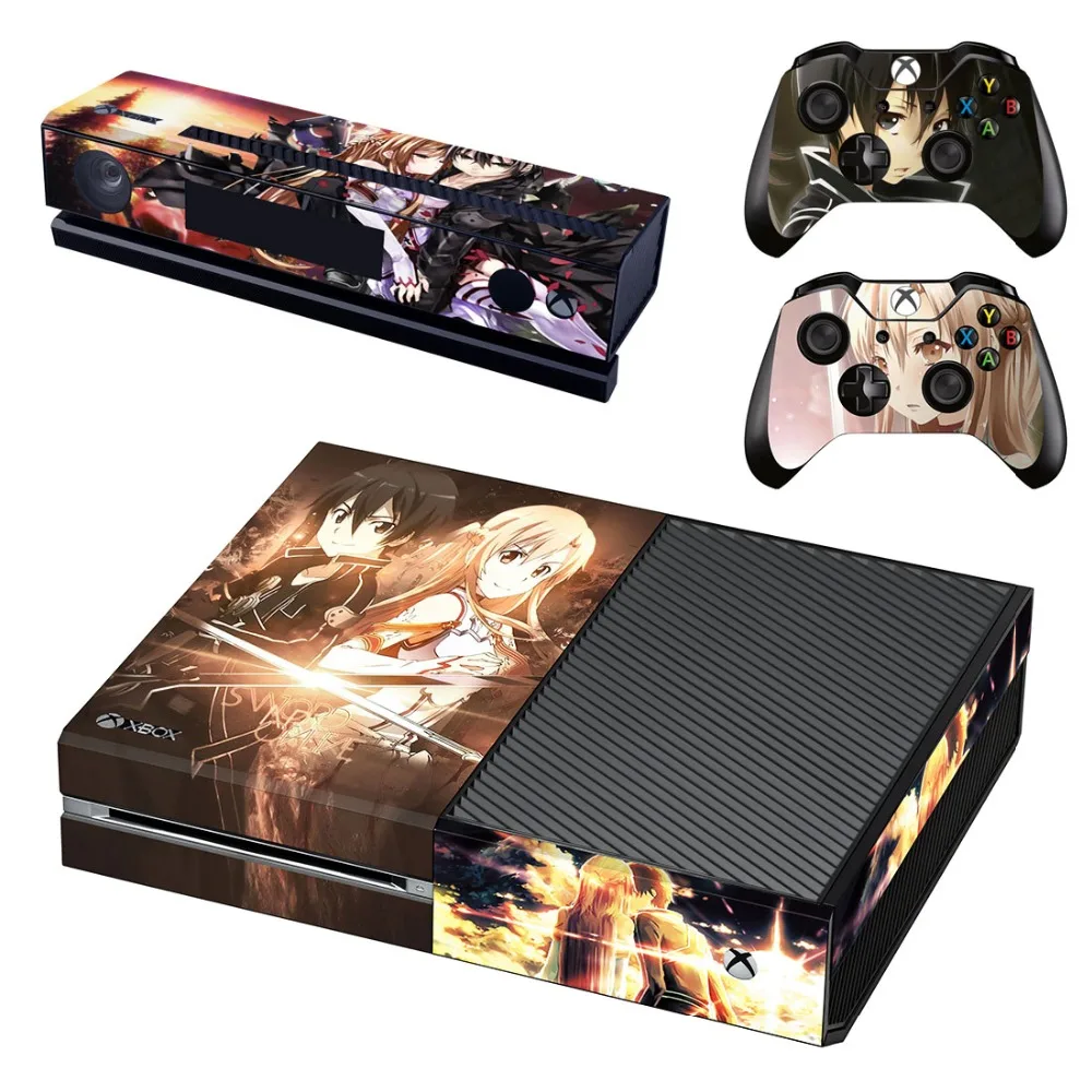 Vinyl Skin Cover Stickers Sword Art Online Decal For Xbox One Console & Kinect & 2 Controller
Vinyl Skin Cover Stickers Sword Art Online Decal For Xbox One Console & Kinect & 2 Controller