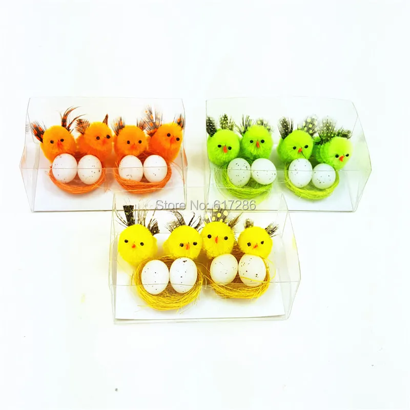 Easter chicken Easter chick Pack of 3 sets with Nest Easter Hat Ornament Easter Decoration
Easter chicken Easter chick Pack of 3 sets with Nest Easter Hat Ornament Easter Decoration