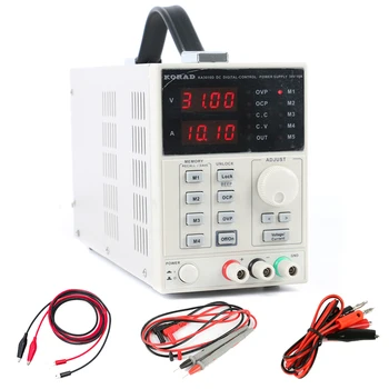 KORAD KA3010D Programmable Precision Variable Adjustable 30V 10A 0.01V 0.001A Linear DC Power Supply Digital Regulated Lab
KORAD KA3010D Programmable Precision Variable Adjustable 30V 10A 0.01V 0.001A Linear DC Power Supply Digital Regulated Lab