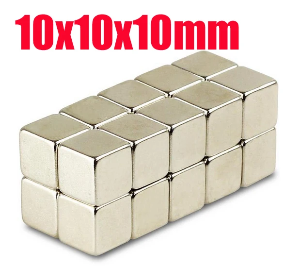 10*10*10 N35 magnet s 100pcs Strong Block Cube Magnets 10mmx10mmx10mm Rare Earth Neodymium magnets
10*10*10 N35 magnet s 100pcs Strong Block Cube Magnets 10mmx10mmx10mm Rare Earth Neodymium magnets