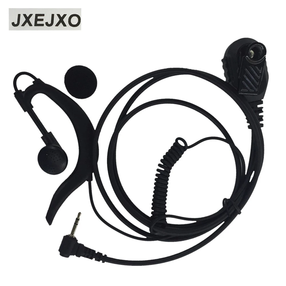 JXEJXO New 2.5mm 1Pin G-Shape Earpiece Headset PTT MIC for Motorola Walkie Talkie for T6200 T5600 MH370 Radios Wholesale
JXEJXO New 2.5mm 1Pin G-Shape Earpiece Headset PTT MIC for Motorola Walkie Talkie for T6200 T5600 MH370 Radios Wholesale