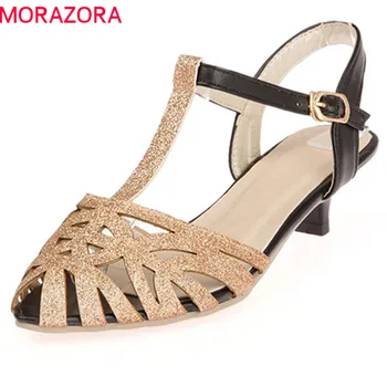 MORAZORA 2020 hot sale women sandals gold silver elegant summer shoes big size 33-47 casual shoes mixed colors thin heels shoes
MORAZORA 2020 hot sale women sandals gold silver elegant summer shoes big size 33-47 casual shoes mixed colors thin heels shoes
