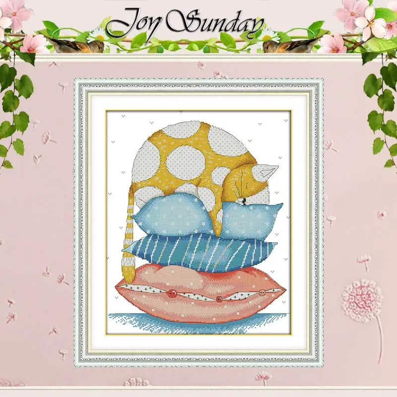 The fat cat patterns counted Cross Stitch 11CT 14CT Cross Stitch Set Wholesale DIY Cross-stitch Kit Embroidery Needlework
The fat cat patterns counted Cross Stitch 11CT 14CT Cross Stitch Set Wholesale DIY Cross-stitch Kit Embroidery Needlework