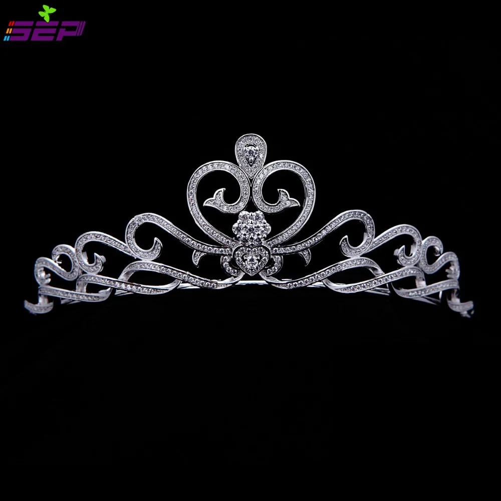 Cubic Zirconia Micro Pave AAA CZ Tiara Heart Crown Bridal Wedding Hair Accessories Jewelry Birthday Party Crown TR15030
Cubic Zirconia Micro Pave AAA CZ Tiara Heart Crown Bridal Wedding Hair Accessories Jewelry Birthday Party Crown TR15030