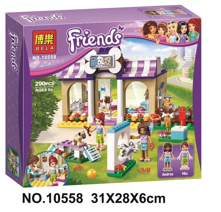 10558 Heartlake Puppy Daycare 290pcs Friends Girls Series Building Blocks Baby Toys For Children 41124 Figure
10558 Heartlake Puppy Daycare 290pcs Friends Girls Series Building Blocks Baby Toys For Children 41124 Figure