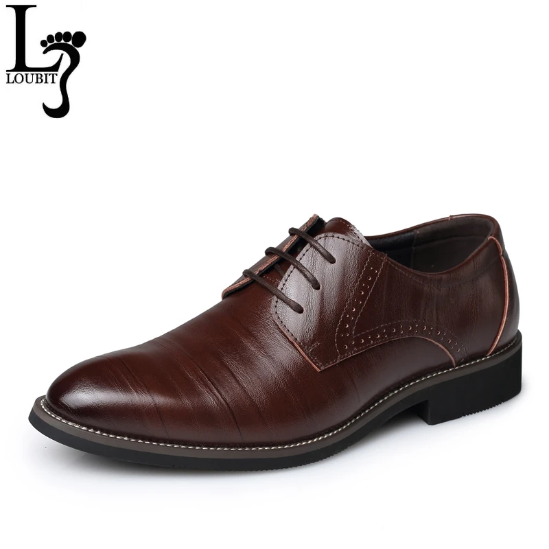 Men Dress Shoes 2017 Split Leather Men's Fashion Brogue Shoes Lace-Up Pointed Toe Male Business Wedding Formal Shoes
Men Dress Shoes 2017 Split Leather Men's Fashion Brogue Shoes Lace-Up Pointed Toe Male Business Wedding Formal Shoes