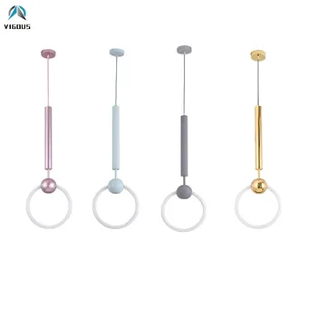 Post Modern Lustre Colorful Led Ring Pendant Lights T6 Lighting Pendant Lamp Hanging Lamp for Dining Table Indoor Lighting
Post Modern Lustre Colorful Led Ring Pendant Lights T6 Lighting Pendant Lamp Hanging Lamp for Dining Table Indoor Lighting