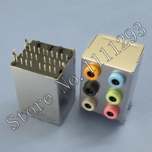 5pcs/lot Phone Jack 6-IN-1 Audio Jack socket connector for Desktop motherboard Headphone MIC Port P/N: P24-L1A-0006
5pcs/lot Phone Jack 6-IN-1 Audio Jack socket connector for Desktop motherboard Headphone MIC Port P/N: P24-L1A-0006
