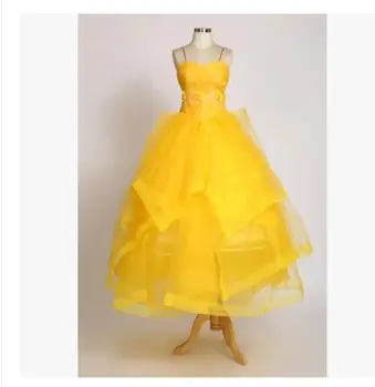Fantasia Women Halloween Cosplay The Beauty And The Beast Adult Princess Belle Costume Yellow Long Dress
Fantasia Women Halloween Cosplay The Beauty And The Beast Adult Princess Belle Costume Yellow Long Dress
