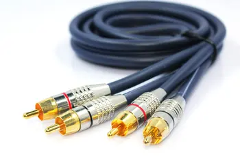 JSJ L22 Pure Copper Deep Blue Audio Cable RCA Lotus Line RCA Quad Line Amplifier Audio Cable
JSJ L22 Pure Copper Deep Blue Audio Cable RCA Lotus Line RCA Quad Line Amplifier Audio Cable