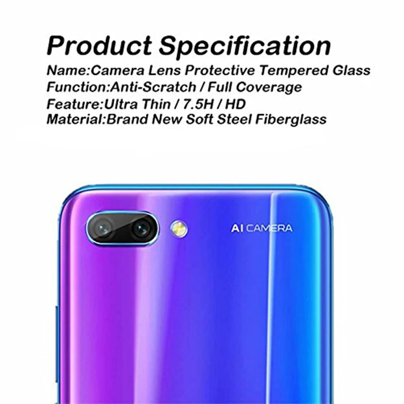 Ascromy-For-Huawei-P20-Lite-Tempered-Glass-Camera-Lens-Film-Protector-For-Huawei-P20Lite-P20-Pro-Honor-10-Honor10-Protection (5)