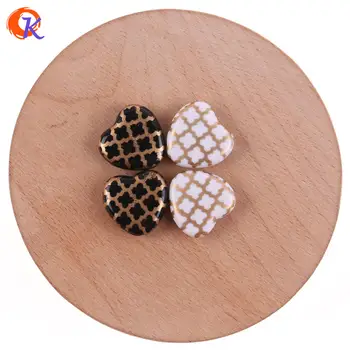 Cordial Design 19*19mm 100Pcs Acrylic Beads/Jewelry Accessories/Heart Shape/Gold Grids Print Bead/Hand Made/Earring Findings
Cordial Design 19*19mm 100Pcs Acrylic Beads/Jewelry Accessories/Heart Shape/Gold Grids Print Bead/Hand Made/Earring Findings
