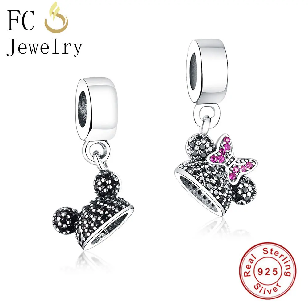 FC Jewelry Fit Original Pandora Charm Bracelet 925 Silver Cartoon Mickey Minnie Ears Hat Mix Crystal Beads for Making Berloque
FC Jewelry Fit Original Pandora Charm Bracelet 925 Silver Cartoon Mickey Minnie Ears Hat Mix Crystal Beads for Making Berloque