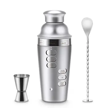 SZS Cocktail Shaker Stainless Steel 24Oz Bar Set Kit 3Pcs Cocktail Shakers with Rotation Recipe Guide,Martini Tool Accessorie
SZS Cocktail Shaker Stainless Steel 24Oz Bar Set Kit 3Pcs Cocktail Shakers with Rotation Recipe Guide,Martini Tool Accessorie