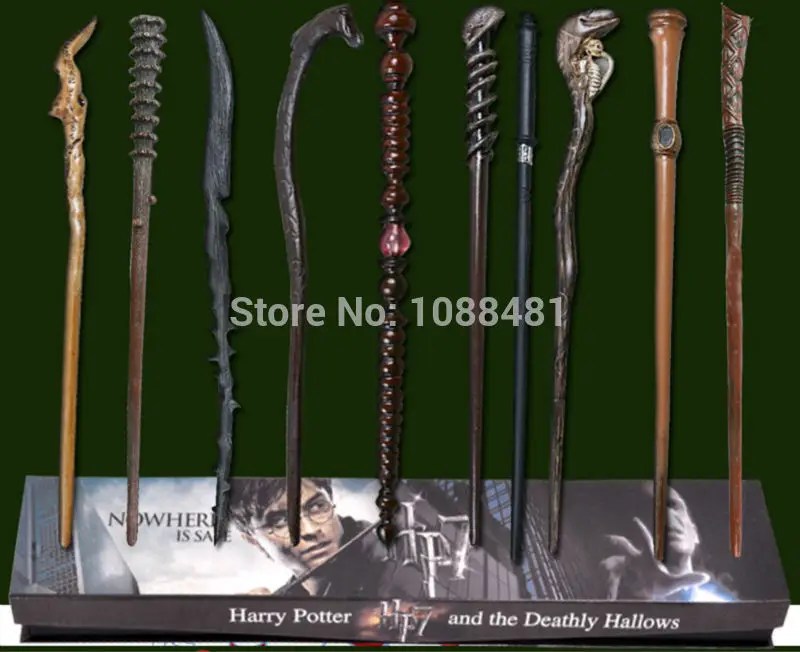 Harry Potter Wand Mundungus/Thomas/Black Thorn /Umbridge/Yalley/Nagini/Fred twins Wand 10 Stytles With Box Halloween Gift
Harry Potter Wand Mundungus/Thomas/Black Thorn /Umbridge/Yalley/Nagini/Fred twins Wand 10 Stytles With Box Halloween Gift