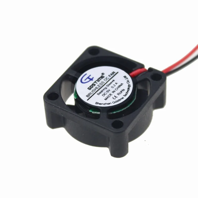 10 шт. Gdstime Micro 2510 25x25x10 мм 2510s 25 мм 5 В DC Micro Мощный вытяжной охлаждающий вентилятор
10 шт. Gdstime Micro 2510 25x25x10 мм 2510s 25 мм 5 В DC Micro Мощный вытяжной охлаждающий вентилятор