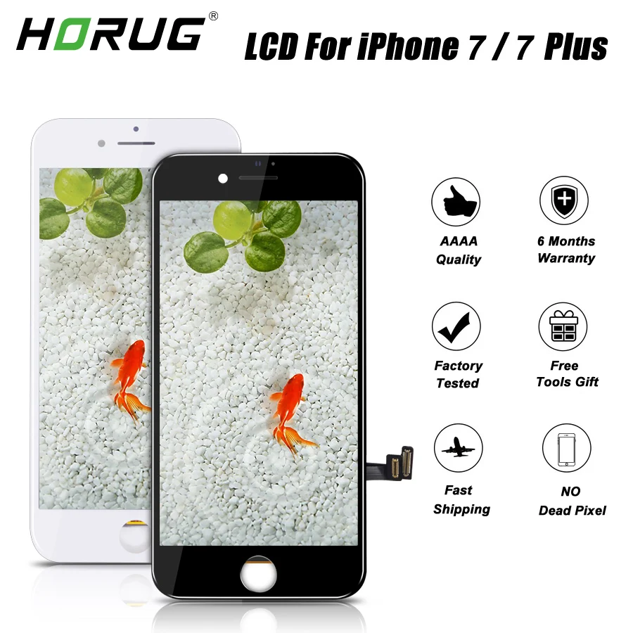 HORUG AAAA Quality Screen LCD For iPhone 7 Plus Screen Display Assembly Replacement LCD 7 Plus Digitizer Touch Screen LCDS
HORUG AAAA Quality Screen LCD For iPhone 7 Plus Screen Display Assembly Replacement LCD 7 Plus Digitizer Touch Screen LCDS