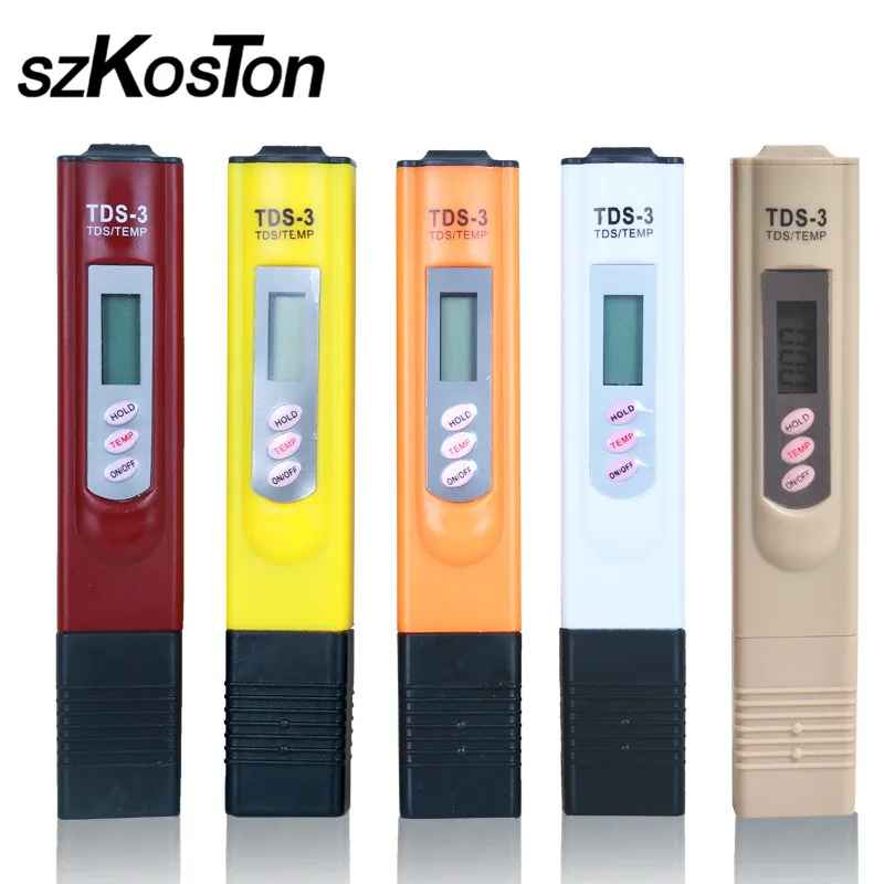 Digital Meter Filter TDS Tester Measuring Water Quality Purity Tester Test Tools LCD Temperature Meter Testing Pen 0-9990 PPM
Digital Meter Filter TDS Tester Measuring Water Quality Purity Tester Test Tools LCD Temperature Meter Testing Pen 0-9990 PPM