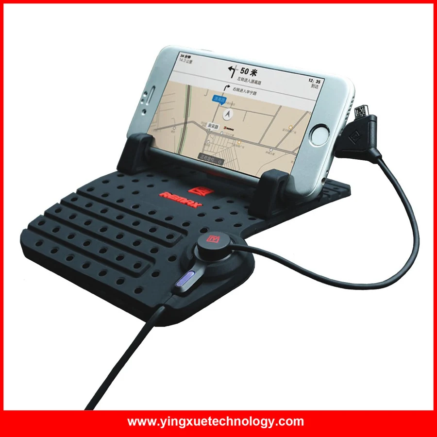 Remax Mobile Device Holder Car Dashboard Silicone Pad Mount Holder Cradle Stand with Magnetic Charging Connetor for Smart Phones
Remax Mobile Device Holder Car Dashboard Silicone Pad Mount Holder Cradle Stand with Magnetic Charging Connetor for Smart Phones