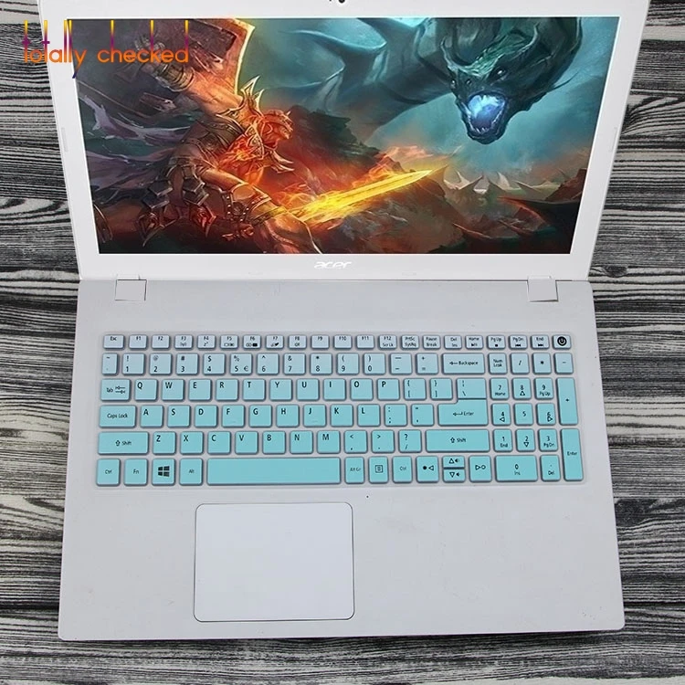 For Acer Aspire E15 E5-575 E5-576G E5-573G ES15 ES1-572 / Aspire E 17 E5-772G 15.6 inch Silicone keyboard cover Protector
For Acer Aspire E15 E5-575 E5-576G E5-573G ES15 ES1-572 / Aspire E 17 E5-772G 15.6 inch Silicone keyboard cover Protector