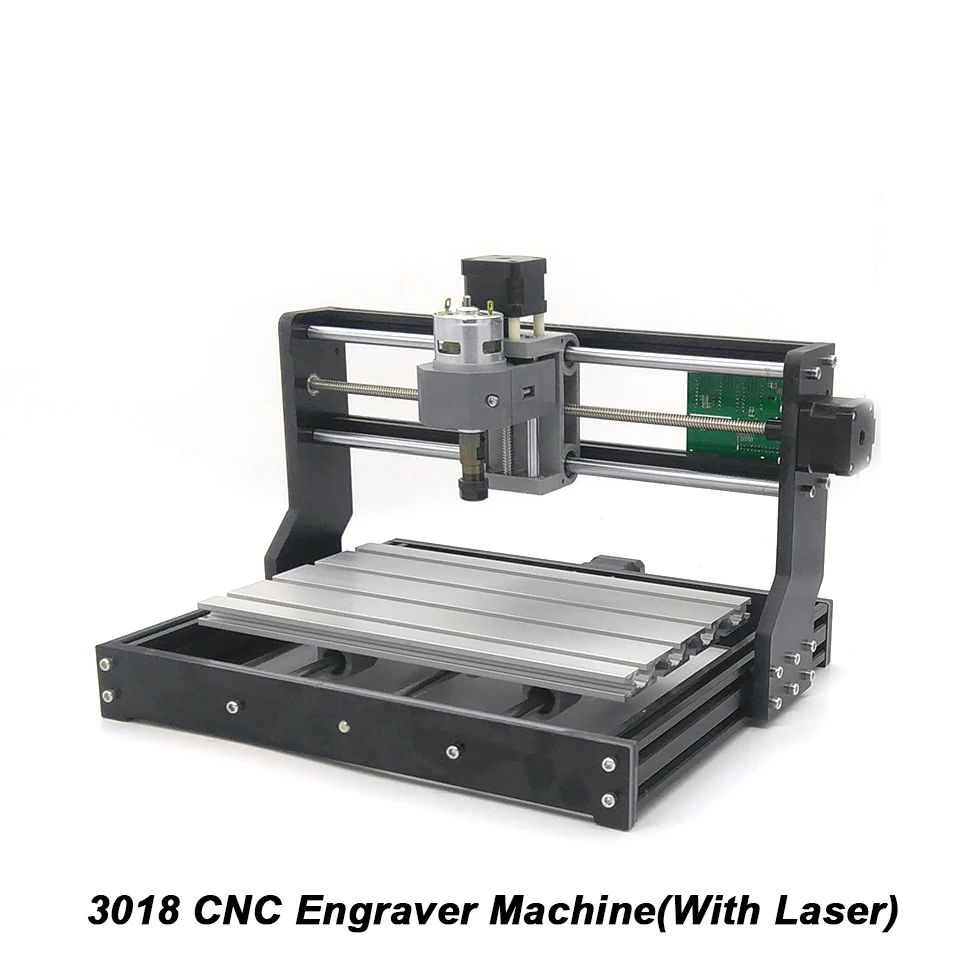 

CNC 3018 PRO Engraving Machine Mini PCB Wood Router Spindle ER11 Motor DIY 3 Axis Pro GRBL Control Laser Engraver Machine