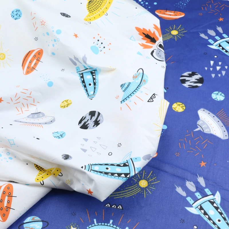 50cm*160cm Aircraft ship Cartoon Cotton Fabric for Patchwork Quilting Sewing Pillows Baby Bedding Decoration Material D30
50cm*160cm Aircraft ship Cartoon Cotton Fabric for Patchwork Quilting Sewing Pillows Baby Bedding Decoration Material D30