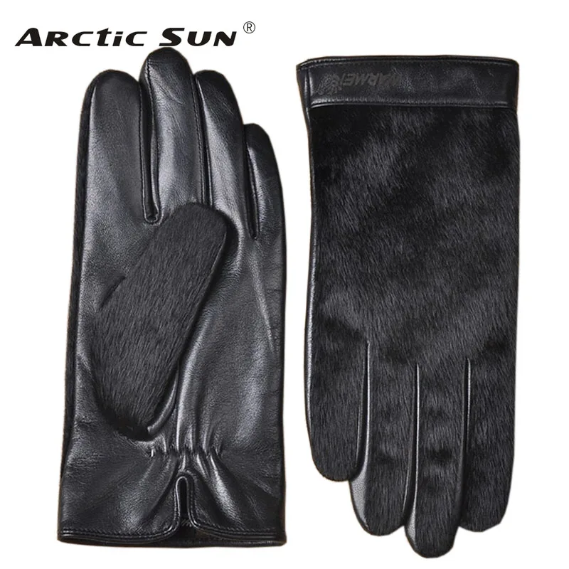 NEW 2017 Men Genuine Leather Gloves Fashion Black Fur Sheepskin Gloves Autumn Winter Plus Thermal Velvet Driving Gloves M030NC
NEW 2017 Men Genuine Leather Gloves Fashion Black Fur Sheepskin Gloves Autumn Winter Plus Thermal Velvet Driving Gloves M030NC