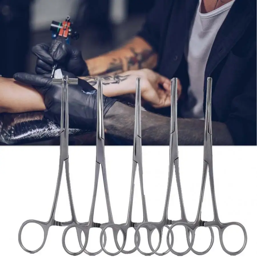 Tattoo Supplies 5 TypesStainless Steel Body Piercing Pliers Tool Ear Lip Navel Nose Tongue Septum Forceps Clamp Tattoo Supplie
Tattoo Supplies 5 TypesStainless Steel Body Piercing Pliers Tool Ear Lip Navel Nose Tongue Septum Forceps Clamp Tattoo Supplie