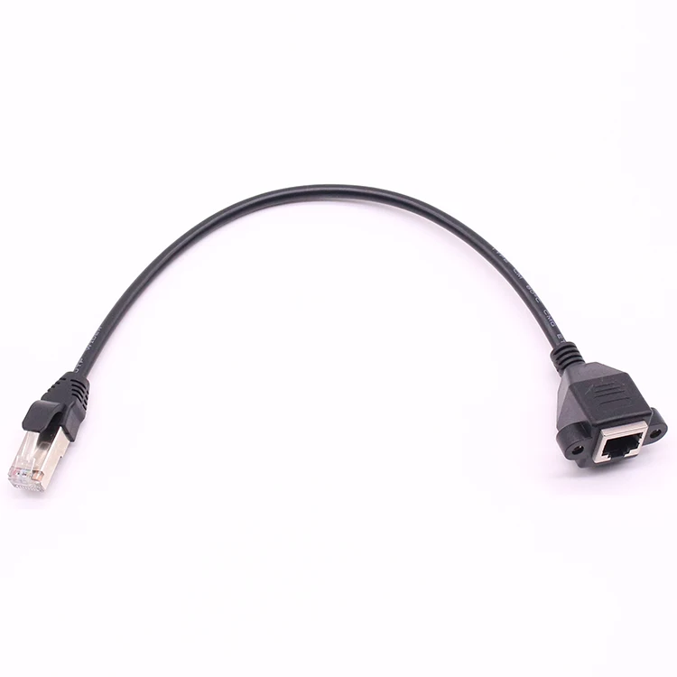 10pc/lot Network Extension Cable RJ45 RJ-45 Cat5 100M male to female Ethernet Screw Panel Mount Ethernet LAN cable 1ft 30cm 60cm
10pc/lot Network Extension Cable RJ45 RJ-45 Cat5 100M male to female Ethernet Screw Panel Mount Ethernet LAN cable 1ft 30cm 60cm